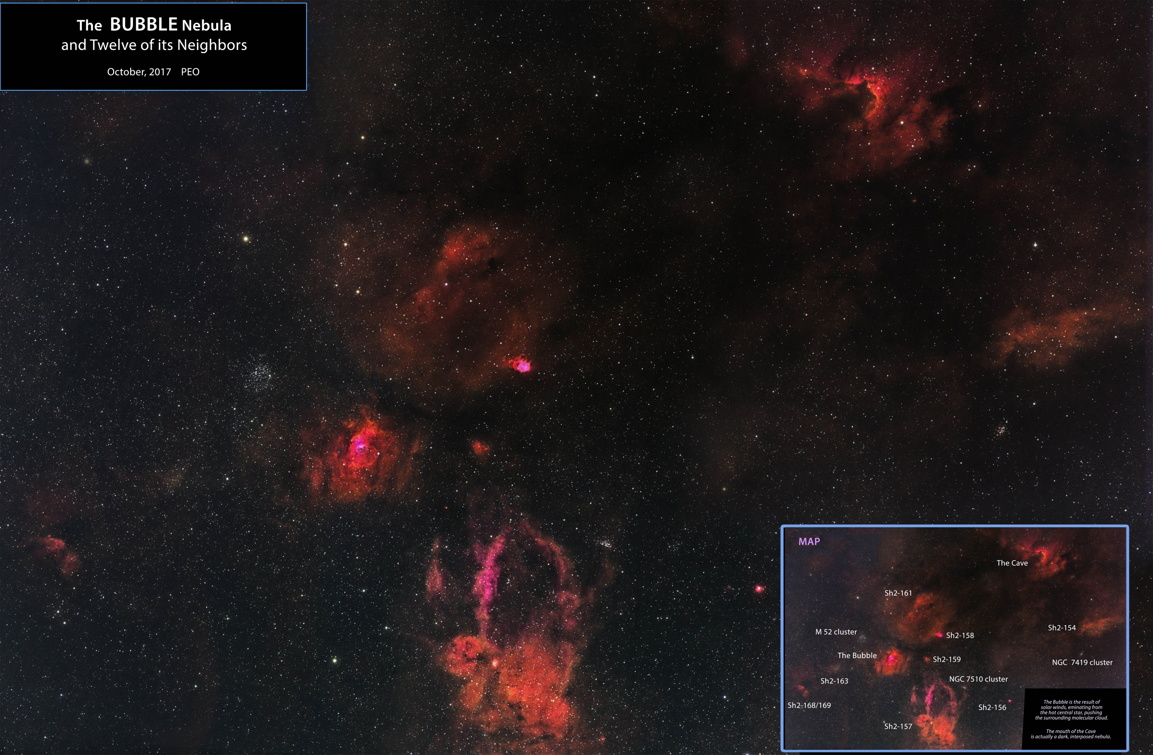 The Bubble Nebula Neighborhood